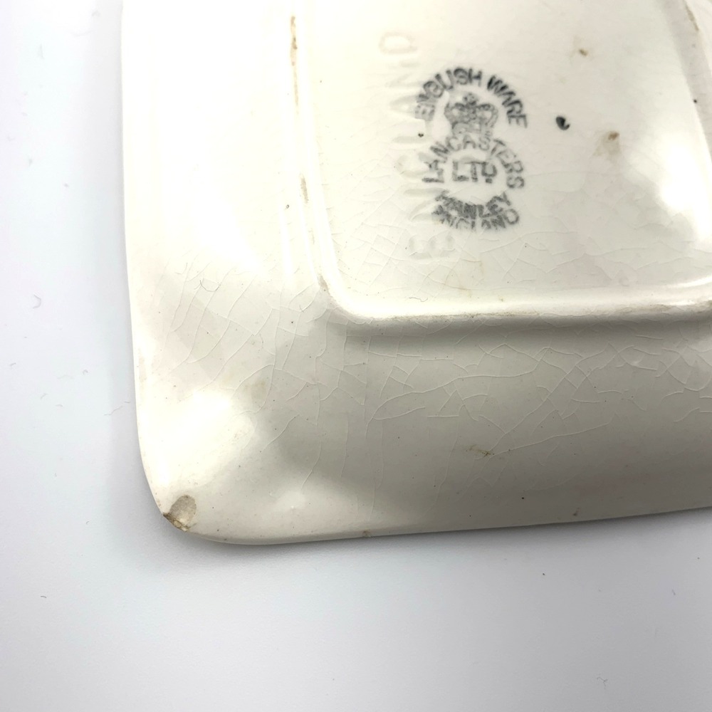 Vintage English Ware Ashtray – L & Sons "Darby & Joan" Ceramic - Picture 5 of 7